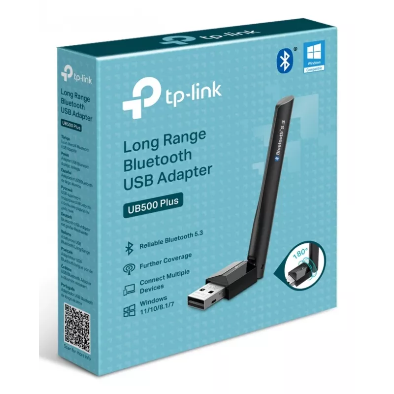 Placa de rede/adaptador TP-Link UB500 Plus Bluetooth