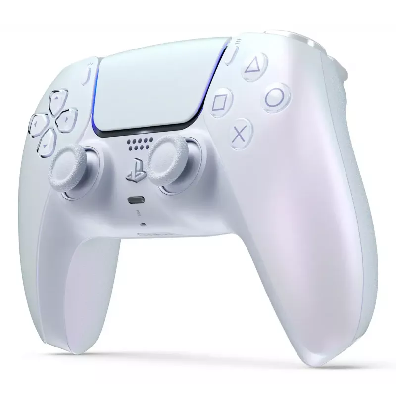 Sony PlayStation 5 DualSense S1000044424 comando sem fios — Bluetooth e USB-C, bateria de 12 h, vibração, saída para auscultadores, Chroma Pearl