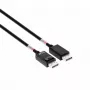 Cabo CLUB3D DisplayPort™ 2.1 bidirecional VESA DP80 certificado 4K240Hz, 8K60Hz ou 10K60Hz M/M 1.6m/5.25ft