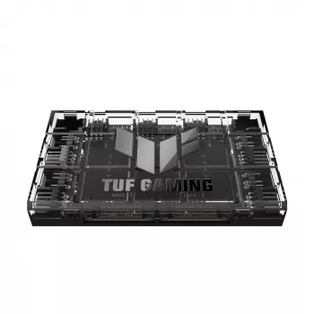 Controlador de ventoinhas ASUS TUF Gaming ARGB PWM Fan Hub 4 pinos preto
