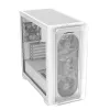 ASUS A23 PLUS TG ARGB WHITE, PC, branco, micro ATX, Mini-ITX, Multi, 16,5 cm, 38 cm