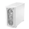 ASUS A23 PLUS TG ARGB WHITE, PC, branco, micro ATX, Mini-ITX, Multi, 16,5 cm, 38 cm