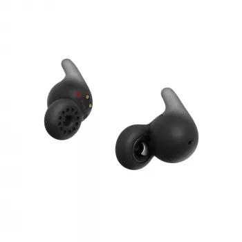 Headset Sony LinkBuds Open WFL910B — sem fios Bluetooth in-ear, 20–20.000 Hz, alcance 10 m, 63 g, preto