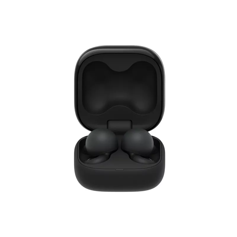 Headset Sony LinkBuds Open WFL910B — sem fios Bluetooth in-ear, 20–20.000 Hz, alcance 10 m, 63 g, preto