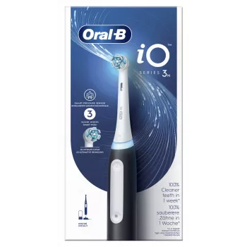 Escova de dentes elétrica Oral-B iO para adulto escova vibratória preto