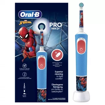 Escova de dentes elétrica Oral-B Kids criança escova rotativa multicolor