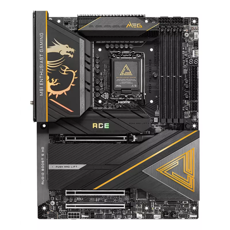 Motherboard MSI MEG Z890 ACE Intel Z890 LGA 1851 (Socket V1) ATX