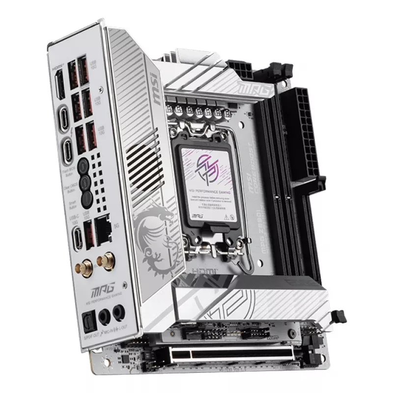 Motherboard MSI MPG Z890I EDGE TI WIFI Intel Z890 LGA 1851 (Socket V1) Mini-ITX