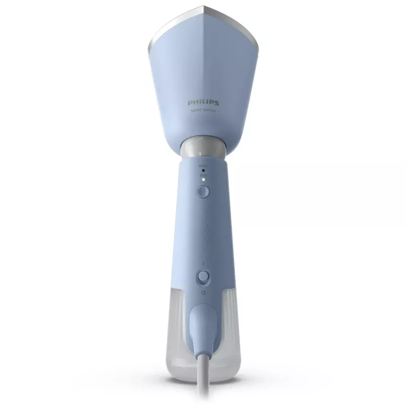 Philips Série 5000 Vaporizador de mão, vaporizador de roupa de mão, 0,12 L, 0,58 min, Azul, Azul-claro, 24 g/min