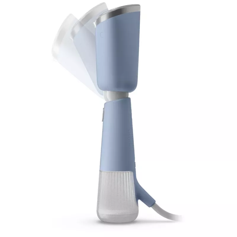Philips Série 5000 Vaporizador de mão, vaporizador de roupa de mão, 0,12 L, 0,58 min, Azul, Azul-claro, 24 g/min