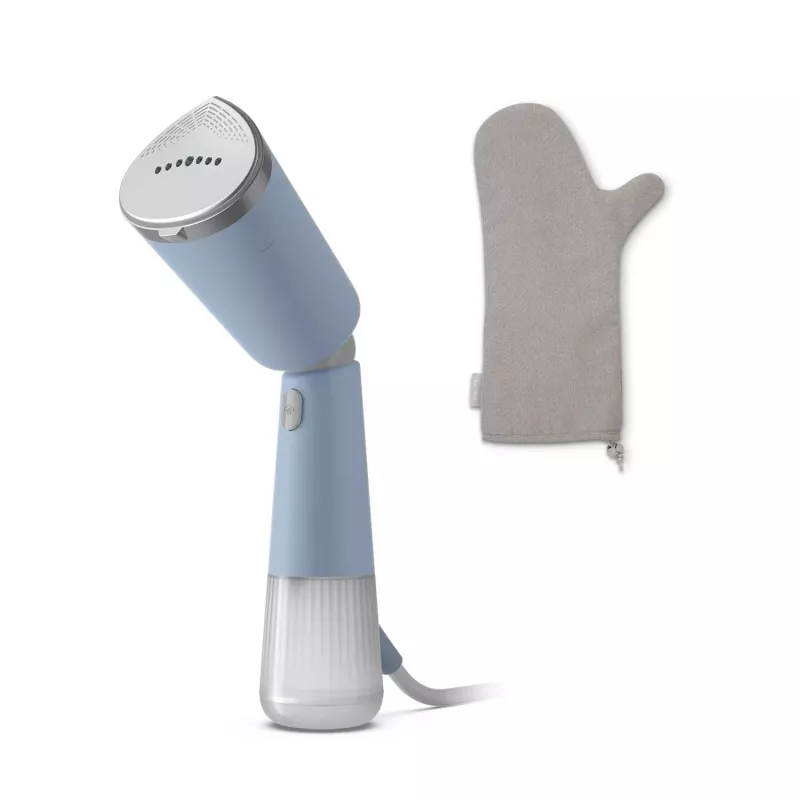 Philips Série 5000 Vaporizador de mão, vaporizador de roupa de mão, 0,12 L, 0,58 min, Azul, Azul-claro, 24 g/min