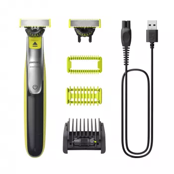 Máquina de barbear Philips QP2834/23 design 2-em-1 para barbear e aparar