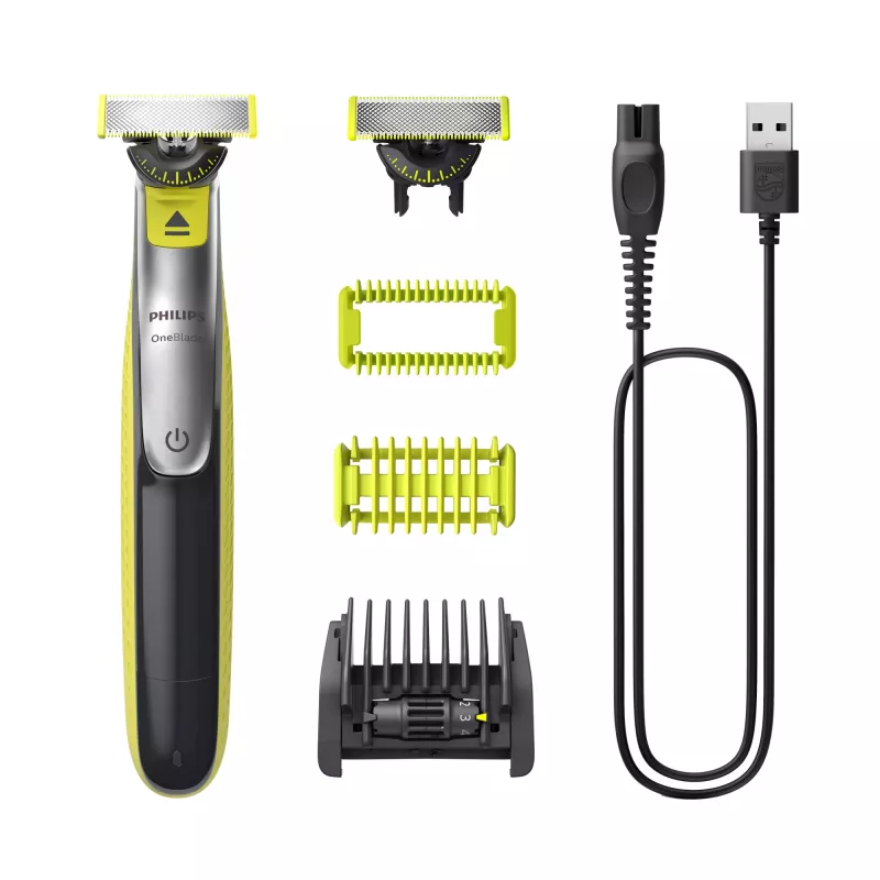 Máquina de barbear Philips QP2834/23 design 2-em-1 para barbear e aparar