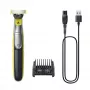 Máquina de barbear Philips OneBlade 360 QP2734/23 — 1 lâmina, recarregável Li-Ion, 60 min. de autonomia, verde/cinzento