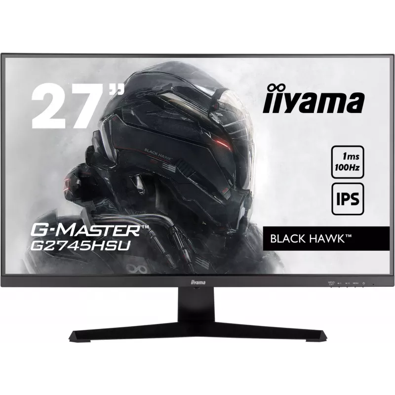 Monitor de computador iiyama G-MASTER G2745HSU-B2 68,6 cm (27 polegadas) 1920 x 1080 píxeis Full HD LED Preto