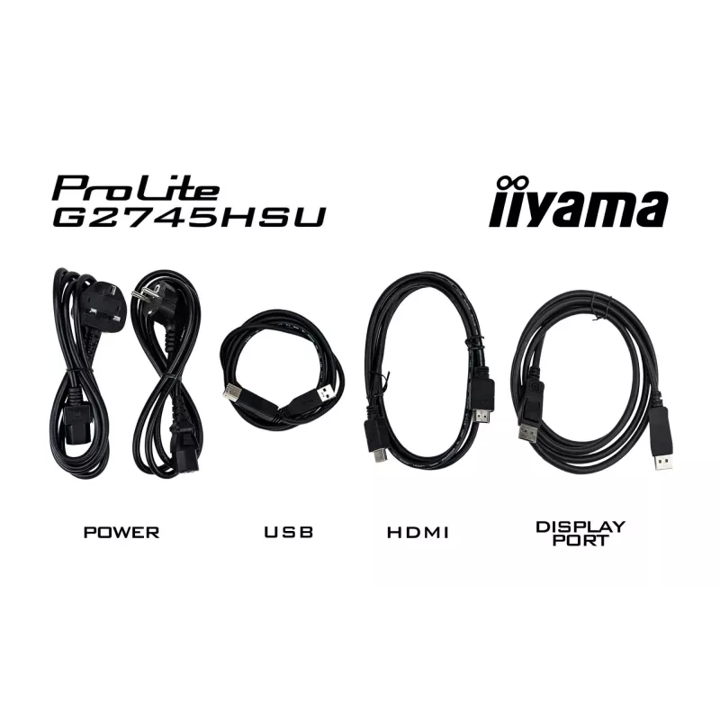 Monitor de computador iiyama G-MASTER G2745HSU-B2 68,6 cm (27 polegadas) 1920 x 1080 píxeis Full HD LED Preto