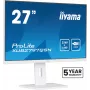 iiyama ProLite XUB2797QSN-W2 monitor QHD IPS de 27 polegadas, dock USB-C, branco