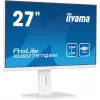 iiyama ProLite XUB2797QSN-W2 monitor QHD IPS de 27 polegadas, dock USB-C, branco