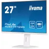 iiyama ProLite XUB2797QSN-W2 monitor QHD IPS de 27 polegadas, dock USB-C, branco