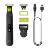 Máquina de barbear Philips OneBlade Pro 360 QP6542/15 — rosto e corpo, Li-Ion, 90 min, 0,4–10 mm, 14 níveis, húmido e seco