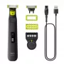 Máquina de barbear Philips OneBlade Pro 360 QP6542/15 — rosto e corpo, Li-Ion, 90 min, 0,4–10 mm, 14 níveis, húmido e seco