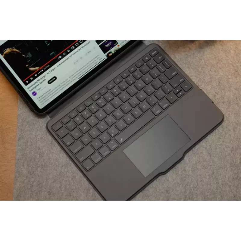 Teclado Bluetooth Targus VersaVu QWERTY Nórdico com trackpad preto