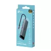 Hub de interfaces TP-Link UH9120C USB 3.2 Gen 1 (3.1 Gen 1) Type-C 5000 Mbit/s