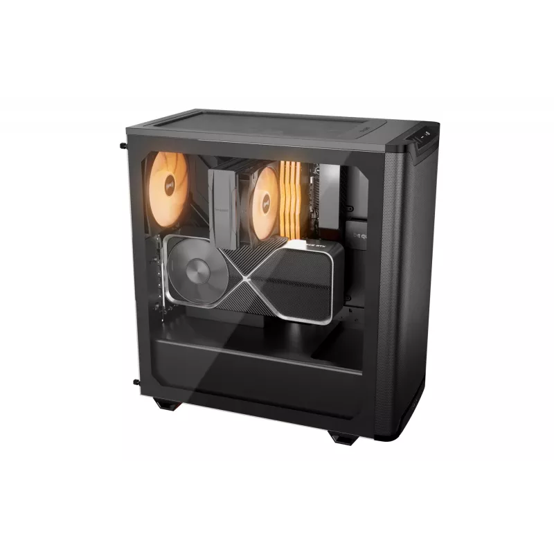 Caixa be quiet Pure Base 501 LX preta Midi-Tower
