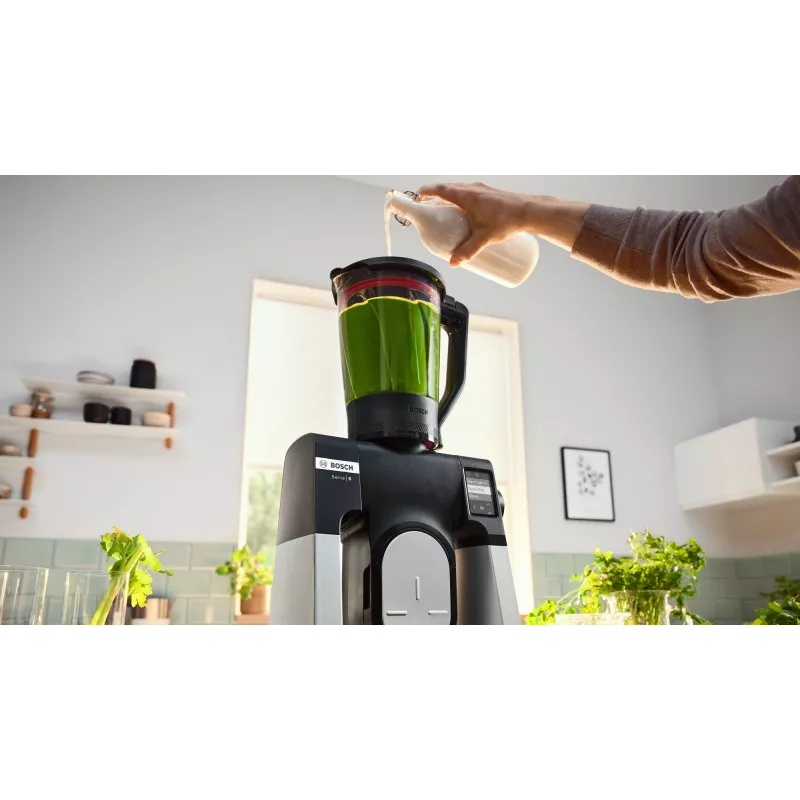 Robot de cozinha Bosch Serie 6 MUMS6ZS17 1600 W 5,5 L preto, aço inoxidável
