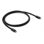 Cabo USB Type-C CLUB3D CAC-1570 1,2m — 80Gbps, 240W, suporta 8K@240Hz, preto