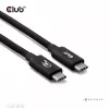 Cabo USB Type-C CLUB3D CAC-1570 1,2m — 80Gbps, 240W, suporta 8K@240Hz, preto