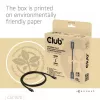 Cabo USB Type-C CLUB3D CAC-1570 1,2m — 80Gbps, 240W, suporta 8K@240Hz, preto