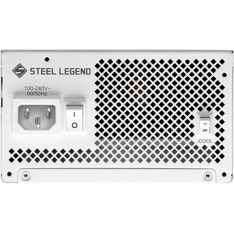 Fonte de alimentação ASROCK Steel Legend Sl-1000gw 1000w 80+ Gold White ATX