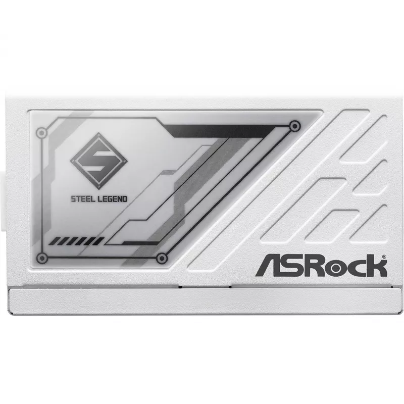 Fonte de alimentação ASROCK Steel Legend Sl-1000gw 1000w 80+ Gold White ATX