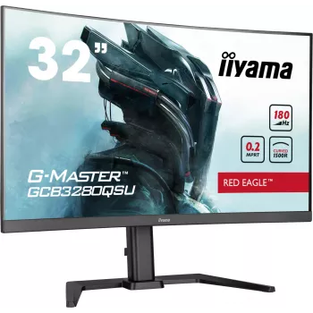 Monitor iiyama G-MASTER GCB3280QSU-B2 80 cm (31,5 polegadas) 2560 x 1440 píxeis Dual QHD LED preto