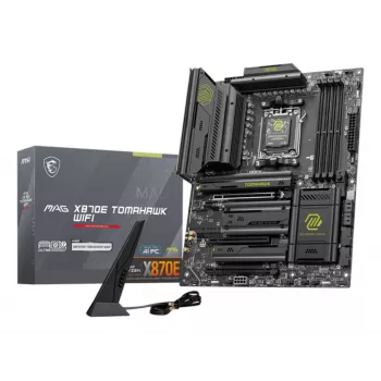 Placa-mãe MSI MAG X870E TOMAHAWK WIFI — AMD X870E, Socket AM5, ATX, 4x DDR5 DIMM, 4x M.2, Wi‑Fi, 5Gb Ethernet