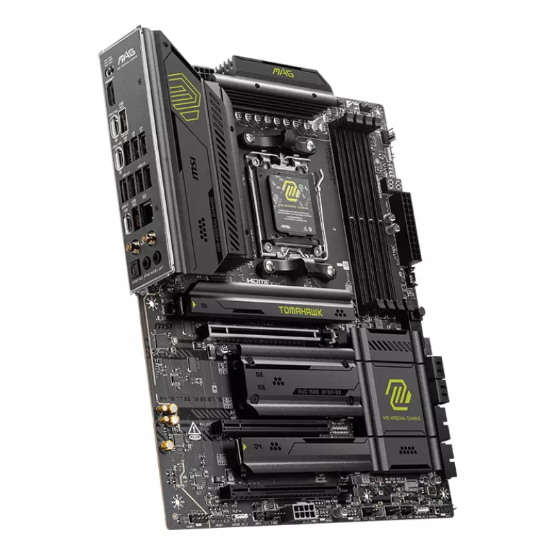 Placa-mãe MSI MAG X870E TOMAHAWK WIFI — AMD X870E, Socket AM5, ATX, 4x DDR5 DIMM, 4x M.2, Wi‑Fi, 5Gb Ethernet