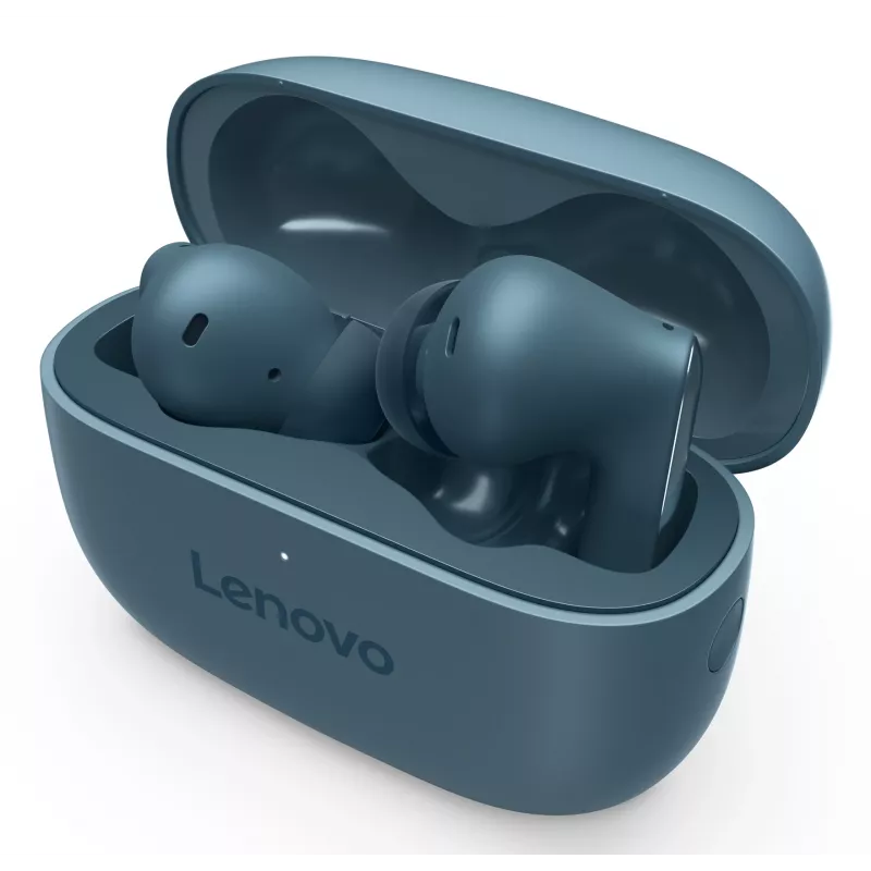 Auscultadores Lenovo TWS Yoga PC Edition True Wireless Stereo (TWS) intra-auriculares chamadas/música Bluetooth azul-petróleo