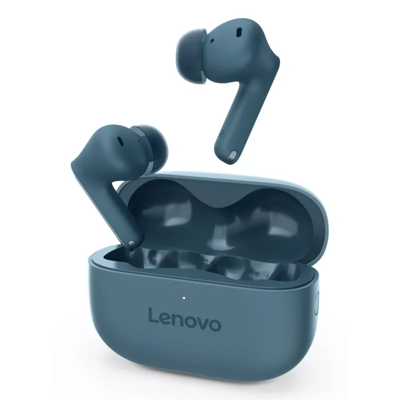 Auscultadores Lenovo TWS Yoga PC Edition True Wireless Stereo (TWS) intra-auriculares chamadas/música Bluetooth azul-petróleo