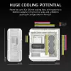 Caixa de PC CORSAIR - 5000T Mid-Tower High-Performance - branca