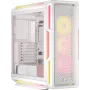 Caixa de PC CORSAIR - 5000T LX RGB Midi-Tower (vidro temperado) branca