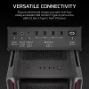 Caixa de PC CORSAIR - Icue Link 5000t Lx RGB Mid-Tower High-Performance