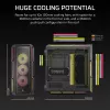 Caixa de PC CORSAIR - Icue Link 5000t Lx RGB Mid-Tower High-Performance
