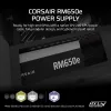 Fonte de alimentação CORSAIR - Série RMe RM650e totalmente modular, ATX 650W silenciosa