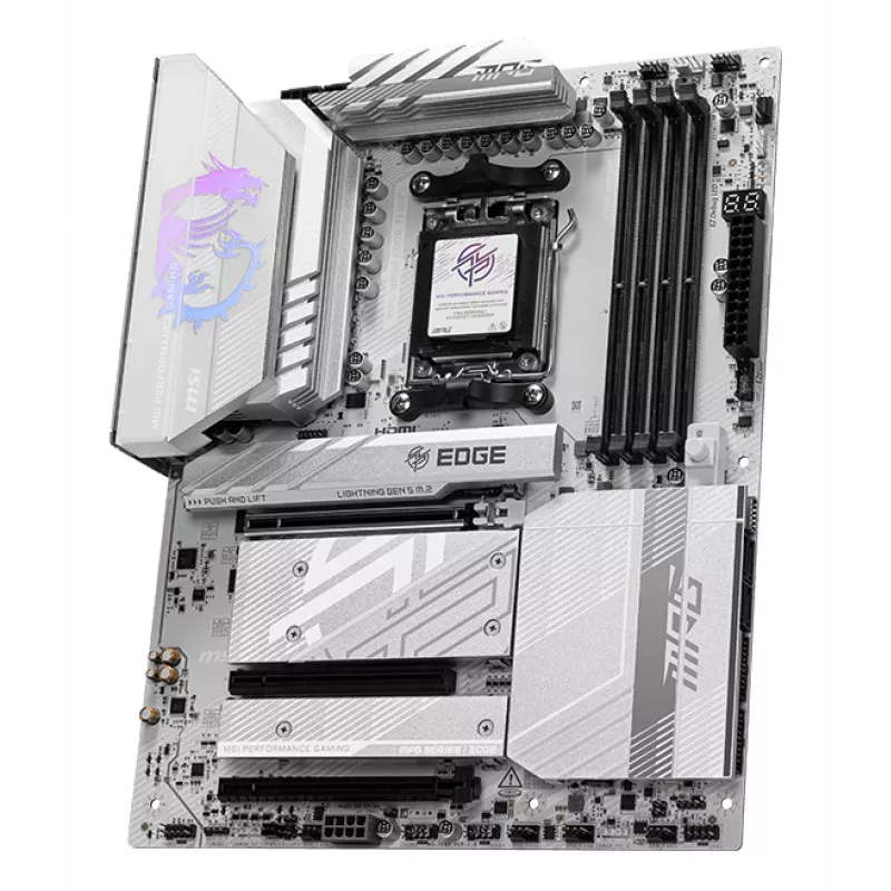 Placa-mãe MSI MPG B850 EDGE TI WIFI AMD B850 Socket AM5 ATX