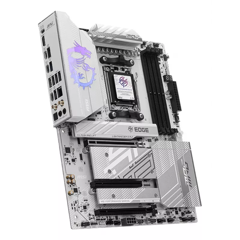 Placa-mãe MSI MPG B850 EDGE TI WIFI AMD B850 Socket AM5 ATX
