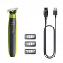 Máquina de barbear de rede Philips Norelco OneBlade 360 QP2724/23 — 1 lâmina, aparador, Wet & Dry, recarregável NiMH