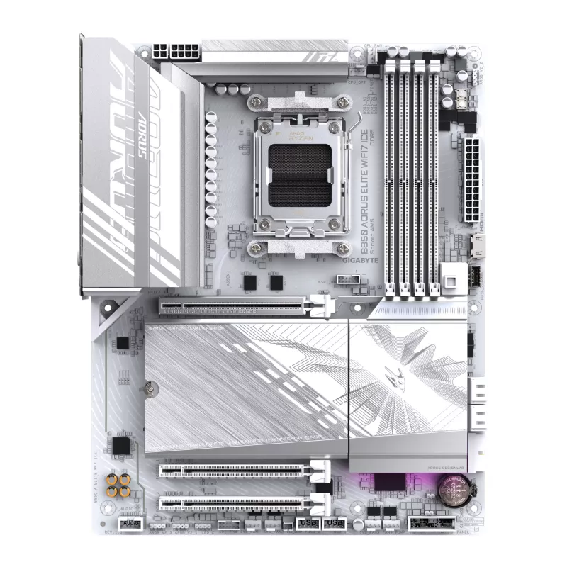 Placa-mãe GIGABYTE B850 AORUS ELITE WIFI7 ICE, B850, AM5, ATX