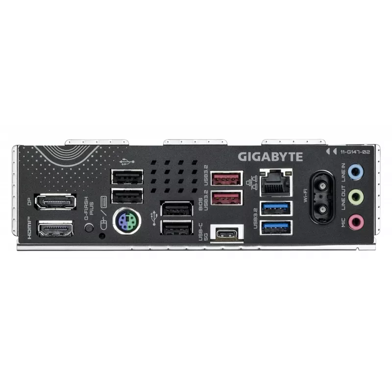 Placa-mãe GIGABYTE B850 GAMING WIFI6, chipset AMD B850, socket AM5, ATX, 4x slots DDR5, Wi-Fi 6, 3x M.2, 4x SATA III