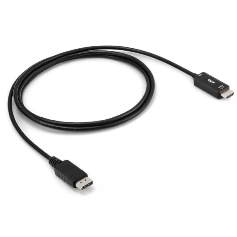Cabo CLUB3D CAC-1083 DisplayPort 2 m HDMI tipo D (Micro) preto